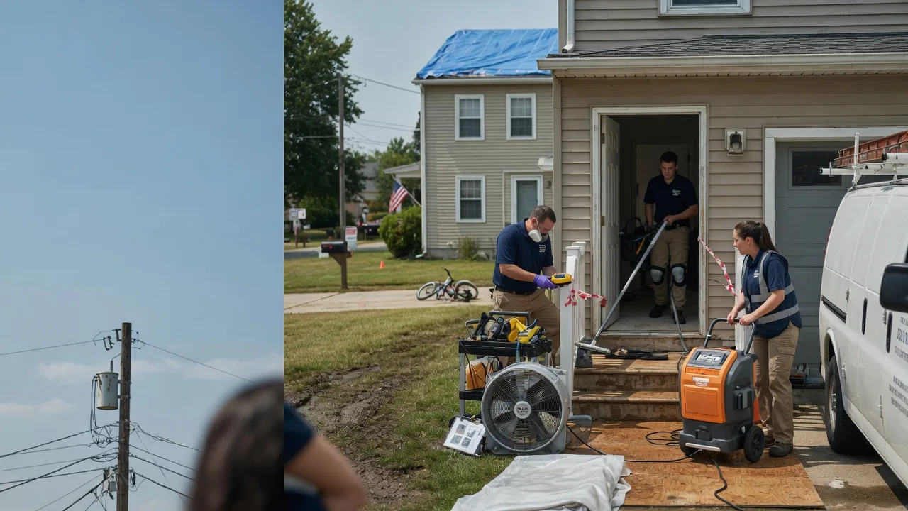 Water Damage Repair in Pullman, WV near me